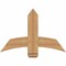 Ekena Millwork Bellingham Timber Gable Bracket, Western Red Cedar, 36"W x 24"H x 5 1/2"D x 5 1/2"F, 16/12 Pitch GBW036X24X0606BEL00SWR - alternate 1